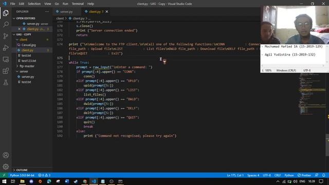 Program FTP CLIENT SERVER смотреть онлайн
