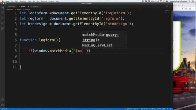 Tutorial - 40 - CSS Responsive Login/Registration Form tutorial for beginners смотреть онлайн