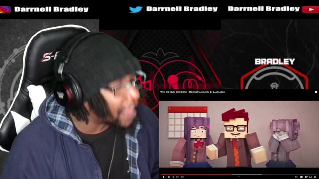 WHY DID I SAY OKIE DOKI? | Minecraft Animation by ZAMination! / DB Reaction смотреть онлайн