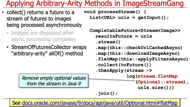 Java CompletableFuture ImageStreamGang Example: Applying Arbitrary-Arity Method смотреть онлайн