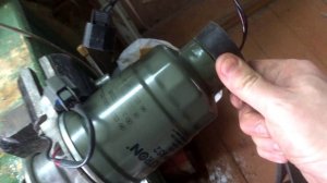 Замена топливного фильтра Mitsubishi Pajero Sport 2.5 TD - паджеро спорт