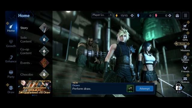Final Fantasy VII Ever Crisis Mobile Gameplay смотреть онлайн