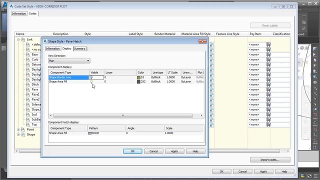 Hatching Civil 3D Corridor Models using a Code Set Style смотреть онлайн