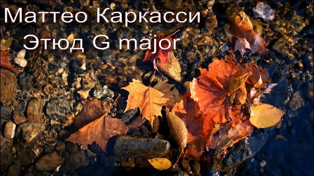 "Этюд G major" М. Каркасси смотреть онлайн