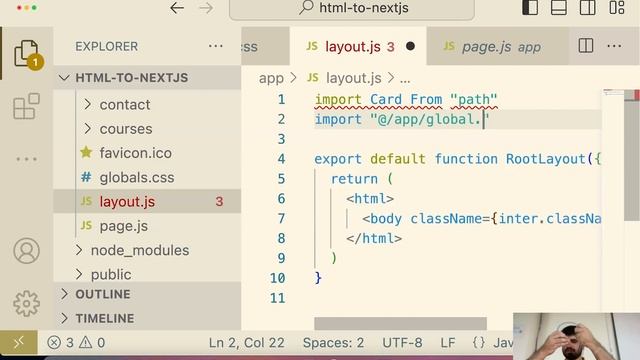 #06: Converting HTML Projects to Next.js | Next.js Tutorial смотреть онлайн