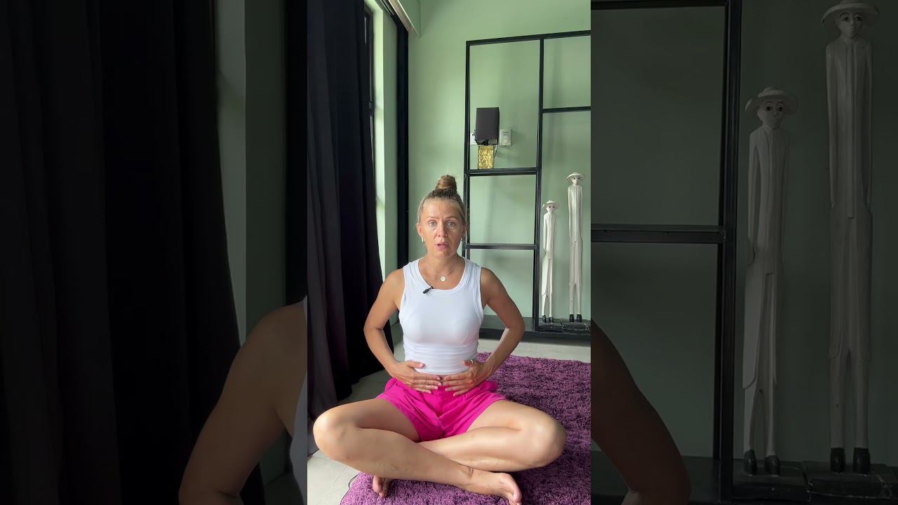 Как правильно дышать? #диафрагма #дыхание #диафрагмальноедыхание #женскоездоровье #упражнения смотреть онлайн