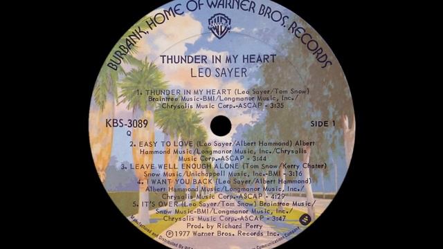 Leo Sayer ~ Easy To Love 1977 Disco Purrfection Version смотреть онлайн