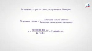 Скорость света. Методы измерения скорости света