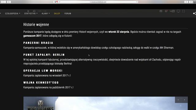 News !!! War Stories [Historie wojenne] World of Tanks Xbox One/Ps4 смотреть онлайн