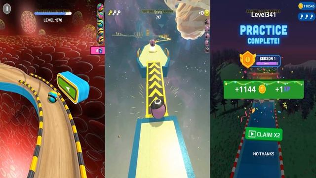 Going Balls | Action Balls | Sky Rolling Balls - All Level Gameplay Android iOS смотреть онлайн