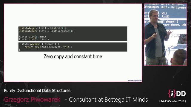 JDD2019: Purely Dysfunctional Data Structures, Grzegorz Piwowarek смотреть онлайн