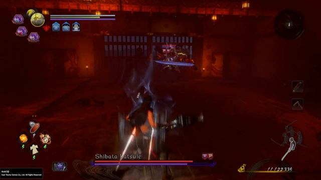 Nioh 2 Onmyo Mage gameplay Lightning Mage Build NG+ смотреть онлайн