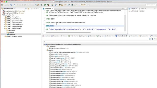 Gestionar usuarios en Dockerfile con USER ? смотреть онлайн