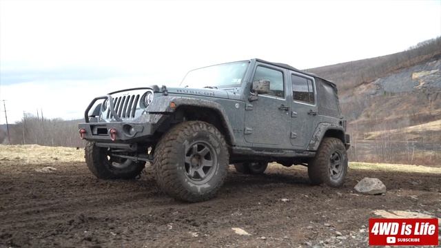 Jeep Wrangler Rubicon vs Land Cruiser 80 series - Off-road Comparison смотреть онлайн