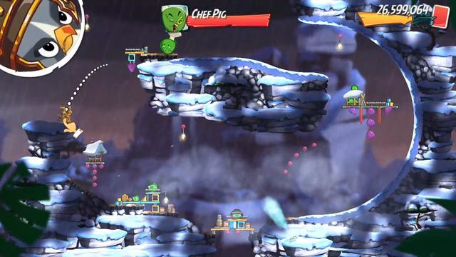 Angry Birds 2 PC (Windows 11) King Pig Panic (KPP) with Stella for extra Bubbles card (Jan 8, 2023) смотреть онлайн