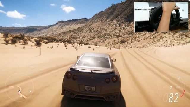 Desert Offroad Nissan GTR 35 - Forza Horizon5. смотреть онлайн