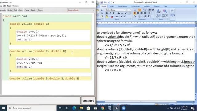 Function Overloading in Java | ICSE Class 10 Computer Application смотреть онлайн