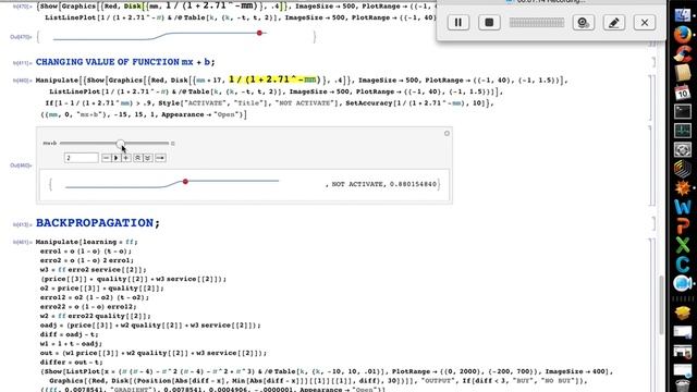 Sigmoid Function and Gradient in Backpropagation смотреть онлайн