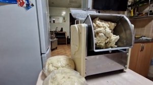 Замес теста на тестомесе HO-2.