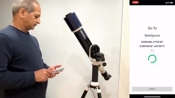 Sky-Watcher AZ-GTi Mount Part II - Easy Alignment with SynScan Pro App.