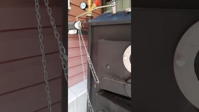 4 сентября 2021 г.Котел Космос - 25. Моя котельная для котла.Так я сделал.