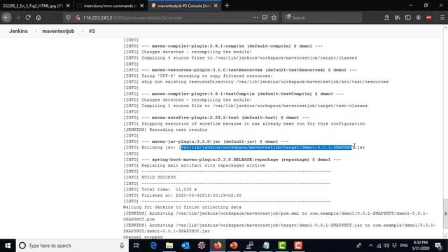 9 Jenkins Git Maven - Create and run Maven Project смотреть онлайн
