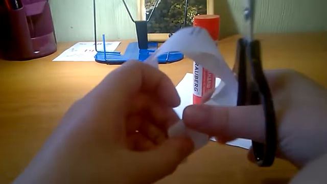 Лента Мёбиуса перекручена 3 раза