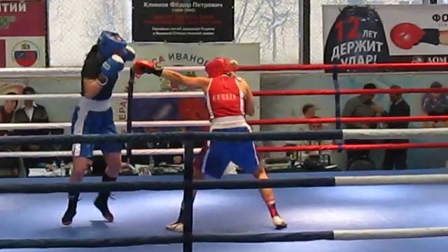 Женский бокс. Алиса Климина 2011. смотреть онлайн