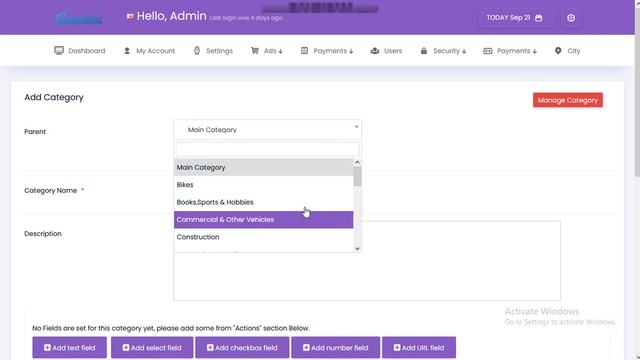 classified script php admin dashboard demo - Classimic смотреть онлайн