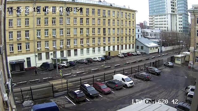 Пример дневной уличной съемки видеокамеры LTV CNM-620 42 смотреть онлайн