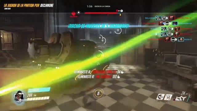 Overwatch: La vida y la muerte estan en equilibrio en el filo de mi espada смотреть онлайн