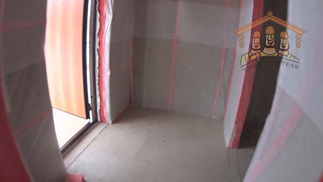 Каркасный дом 8х7.5 метра от "Три Строителя" в 2 этажа | Видео обзор смотреть онлайн