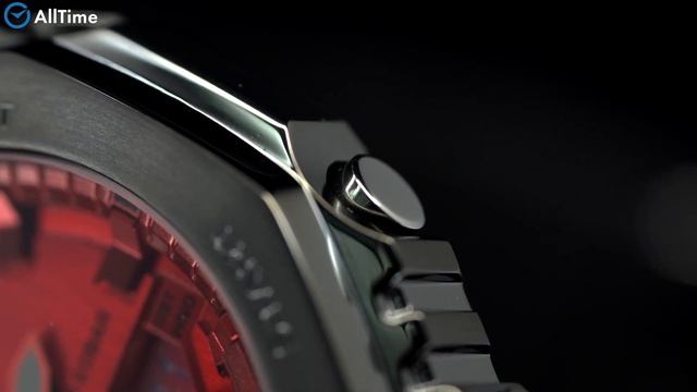 Обзор часов Casio G-SHOCK GM-2100B-4AER с хронографом. Японские наручные часы. Alltime смотреть онлайн