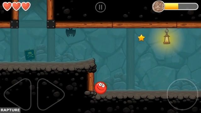 RED BALL 4 - 'INTO THE CAVES' Completed LEVEL 61-75 with Tomato Ball (New Update) смотреть онлайн