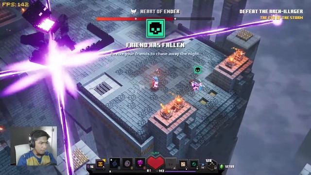 THE CREEPING WINTER IS COMING!!! MINECRAFT DUNGEONS MALAYSIA!!! смотреть онлайн