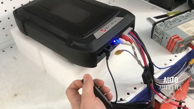 Активный сабвуфер под сидение BOS Mini 668C смотреть онлайн