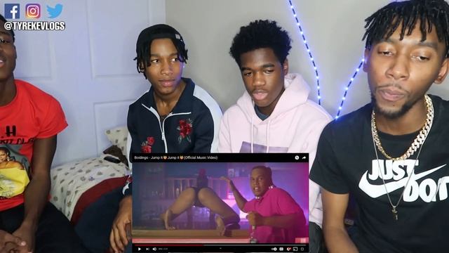 I Made My American Friends React To Trinidad ?? Music! Boidingo - Jump it Jump it смотреть онлайн