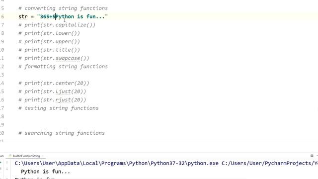 Strings III of III - Python | Python for Beginners смотреть онлайн