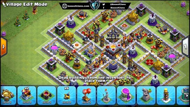 NEW BEST TH11 Base 2022 with Copy Link | COC Town Hall 11 Hybrid Base Design - Clash of Clans смотреть онлайн