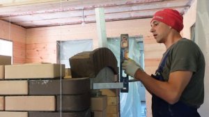 Кладка арки кирпичной печи