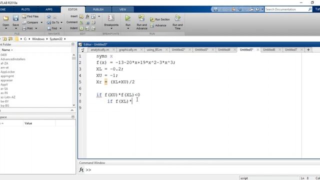 Bisection Method using MATLAB смотреть онлайн