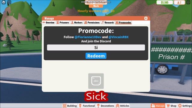 *NEW UPDATE CODES* [?WORKSHOP] My Prison ROBLOX | LIMITED CODES TIME | June 27, 2023 смотреть онлайн