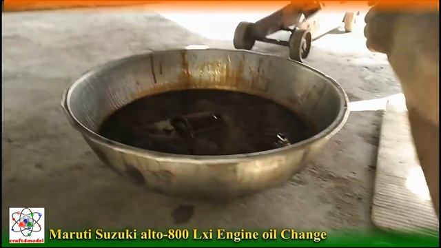 How to Change Engine oil and Oil filter in Maruti Suzuki alto 800 смотреть онлайн