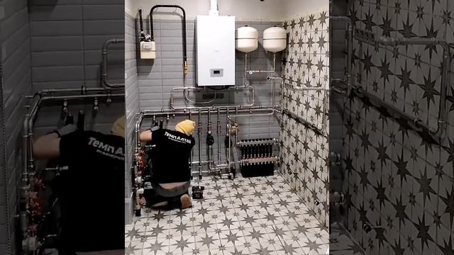 Монтаж котельной в загородном доме смотреть онлайн