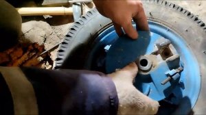 Мотороллер Муравей - замена передних тормозных колодок