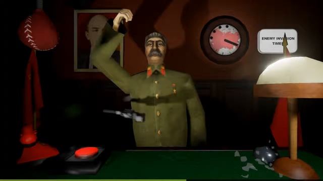 Играем в Calm Down, Stalin. Часть 4: У Сталина не хватает сил + печати. смотреть онлайн