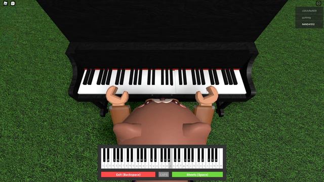 Great Days JJBA part 4 [EASY] - Roblox Virtual Piano смотреть онлайн