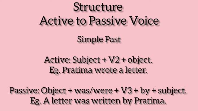 Class VII || English Grammar || Active and Passive Voice смотреть онлайн