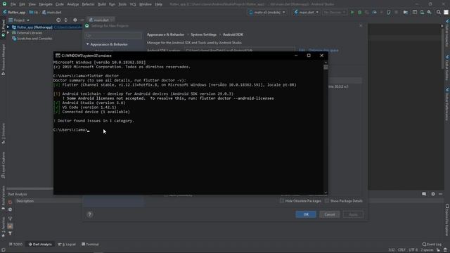 flutter doctor - Problema Android License Status Unknown RESOLVIDO смотреть онлайн