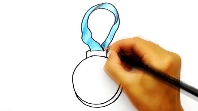 Как нарисовать рисунок для ПАПЫ на День Отца. Просто рисуем красивый рисунок Папе #584. смотреть онлайн